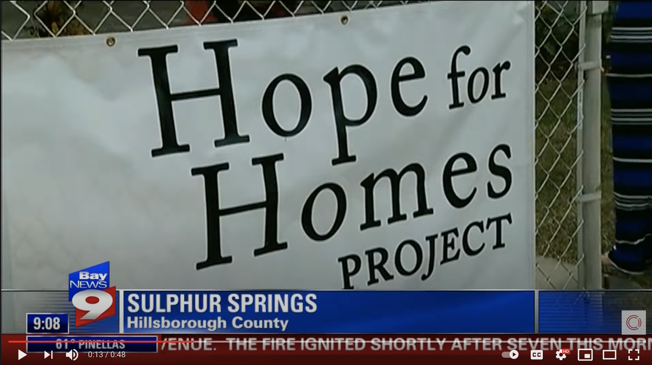 Bay News 9 – Hope For Homes Project